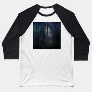 Raven and Man Baseball T-Shirt